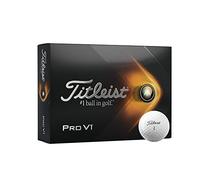 Titleist Pro V1 Lot de 12 balles de golf Blanc