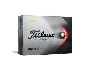 Titleist Pro V1X Ballon de Golf pour Homme Jaune