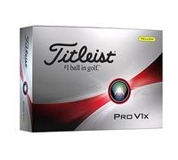 TITLEIST Pro V1X Golf Adulte Unisexe Jaune 12 Balles