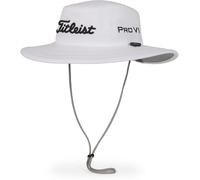Titleist Tour Aussie Hat Adults Blanc/Noir Hommes Unisex