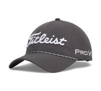 Titleist Tour Breezer Casquette de Golf réglable Gris Anthracite/Blanc