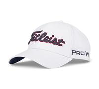 Titleist Tour Performance Casquette de Baseball, Blanc/Bleu Marine/Rouge, Taille Unique Homme