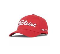 Titleist Tour Performance Casquette de Baseball, Rouge/Blanc, Taille Unique Homme