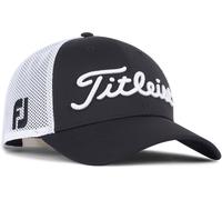 Titleist Tour Performance Mesh Golf Cap Mens Noir/Blanc Hommes Male
