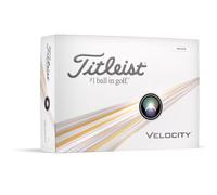 Balles De Golf Blanches Titleist New 2024 Velocity 12 Pièces T8026s-wht