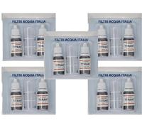 Titrant Kit d'analyse de dureté de l'eau (degrés français) pour Mesarae Calcaire Lot de 10 filtres à eau Italie