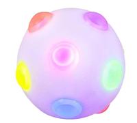 TITRE 2 : balles phosphorescentes pour chien - Sphère clignotante | interactive pour animal de compagnie, balle d'entraînement activée par le son, accessoire de stimulation mentale engageante,