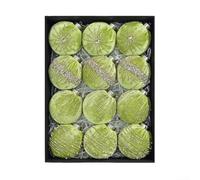 Titre : Boules de Noël en plastique floqué pour velours 8 cm 12 pcs | Points forts : pour beige vert olive avocat pour décorations d'arbres cheminées centres de table pour arbre élégant