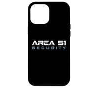 Titre du Poste Secret de sécurité de Funny Area 51 Conspiracy Theory Coque pour iPhone 12 Pro Max
