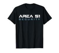 Titre du Poste Secret de sécurité de Funny Area 51 Conspiracy Theory T-Shirt