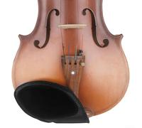 Titre du produit : housse rembourrée pour mentonnière de violon avec bandes élastiques, stable et confortable pour différentes tailles de violon (noir, 1/2-1/4)
