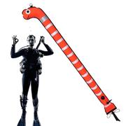 Titre : Marker Bui pour la plongée - Saucisse de sécurité de plongée, réflexion animale - Marker Bui - Photo Nylon haute visibilité - Marqueur Bui, Scubada - Ivin Confiance sous l'eau, accessoires de