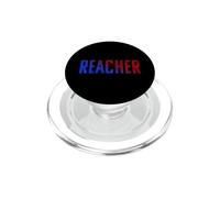Titre Principal de la Pince de préhension Bleu et Rouge PopSockets PopGrip pour MagSafe