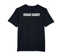 Titre Simple de Sugar Daddy T-Shirt, Homme Grandes Tailles, Noir, 5X Tall