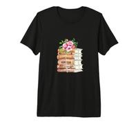 Titres de Livres Jane Austen T-Shirt Haut de Gamme