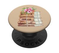 Titres du Livre Bronte Sisters PopSockets PopGrip Adhésif