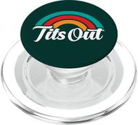 Tits Out avec Rainbow PopSockets PopGrip pour MagSafe