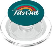 Tits Out avec Rainbow PopSockets PopGrip pour MagSafe
