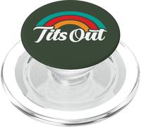 Tits Out avec Rainbow PopSockets PopGrip pour MagSafe