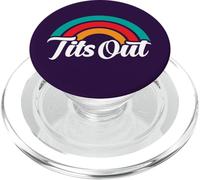Tits Out avec Rainbow PopSockets PopGrip pour MagSafe