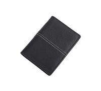 Titulaire de la carte de visite Sac de carte de visite en cuir Clip de carte Sac de carte Petit portefeuille Jeu de cartes bancaires Livre de cartes Livre de cartes de visite Porte-cartes de visite(B)