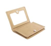 Titulaire de la carte de visite Sac de carte de visite en cuir Clip de carte Sac de carte Petit portefeuille Jeu de cartes bancaires Livre de cartes Livre de cartes de visite Titulaire de la carte(A)