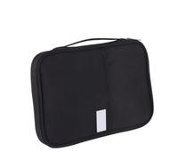 Titulaire de Passeport Imperméable Taille L en Tissu, Noir, pour Voyage