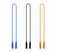 Titulaire de Sangle de Lunette en Silicone Elastique Retenue de Verres Imperméable, Chaîne de Lunettes de Soleil Sport Femmes Hommes Enfants Paquet de 3 Couleurs Mélange