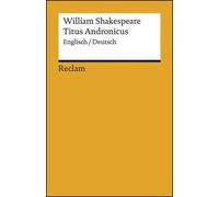 Titus Andronicus Edition bilingue allemand-italien - William Shakespeare - Reclam Philipp - Poche - Théâtre
