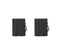 Tityvirnix Art Portfolio Case Portfolio Sac à dos Art Portfolio Sac de transport pour œuvres d'art, Lot de 2 (noir), 54cmx40cmx1cm