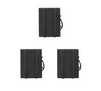 Tityvirnix Art Portfolio Case Portfolio Sac à dos Art Portfolio Sac de transport pour œuvres d'art, Lot de 3 (noir), 54cmx40cmx1cm