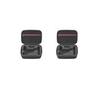 Tityvirnix Étui de transport portable pour stabilisateur de cardan Zhiyun Smooth Q3, Lot de 2 (noir), 26 x 20 x 8.3cm