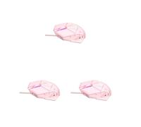 Tityvirnix Lot de 3 souris de jeu filaires portables de rechange pour filles - 7 touches et 4 vitesses - Faible bruit - Interface USB ergonomique - Accessoires pour ordinateur portable