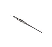 Tityvirnix Stylo à trempage en verre fait à la main pour calligraphie, peinture, remplissage d'encre, outil d'écriture transparent, pour étudiants, enfants, adultes, violet