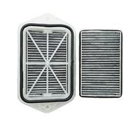 TIUEO Filtre à Air D'habitacle Voiture pour Audi A3 Q3 5N0815479 Pièces De Rechange Pollen Filtres Climatisation,B/1 Case and 2 Filters