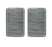 TIUEO Filtre à Air D'habitacle Voiture pour Audi A3 Q3 5N0815479 Pièces De Rechange Pollen Filtres Climatisation,A/Only 2 Filters