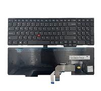 Tiugochr Clavier de remplacement pour ordinateur portable Lenovo IBM ThinkPad E531 E540 W540 W541 W550 W550S E545 T540 T540P T550 L540 L560 L570 04Y2660 F217 2 0J8 2. 0J9 20JQ 20JR