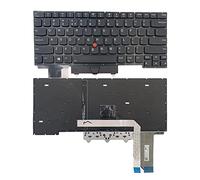 Tiugochr Clavier de remplacement pour ordinateur portable Lenovo Thinkpad E14 Gen 1 R14 E14 Gen 2 (20T6 20T7 20TA 20TB)