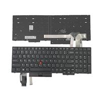 Tiugochr Clavier de remplacement pour ordinateur portable Lenovo ThinkPad E580 E585 E590 E595 T580 T590 L580 L590 P52 P72 P53 P53S P73 01YP640 01N729 01YP5600 Lot de 13 1672B00 01YP680