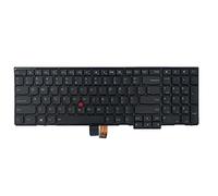 Tiugochr Clavier de remplacement US pour ordinateur portable Lenovo IBM ThinkPad E531 E540 W540 W541 W550 W550S E545 T540 T540P T550 L540 L560 L570 04Y2660 F21770 20J8 20J9 20JQ 20JR