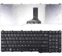 Tiugochr NSK-TN0SV 01 Clavier américain de remplacement pour ordinateur portable Toshiba Satellite C650 C650D C655 C655D