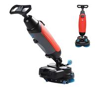 Tiuheyo Autolaveuse Industrielle, de Nettoyage sans Fil de 43 cm (17 Pouces) avec Double Brosse et tête pivotante Usage Commercial et hôtelier