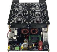 Tiuheyo Kit de Chauffage par Induction magnétique 5000 W avec Circuit imprimé Chauffant, Bobine, Pompe, creuset et Alimentation Chauffage sans Fil (150mlCrucible)