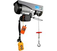 Tiuheyo Mini palan électrique avec télécommande sans Fil, Grue de Levage à câble de 510 W, treuil 220 V avec Frein Automatique, capacité de Levage de 120 kg/20 m.