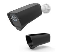 TIUIHU Coque en silicone pour eufyCam S3 Pro - En silicone étanche - Pour caméra de surveillance solaire extérieure eufy - Noir