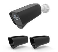 TIUIHU eufyCam S3 Pro - Coque en silicone étanche - Pour caméra de surveillance solaire eufy - 2 pièces - Noir