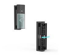 TIUIHU Support d'angle réglable (0-45 degrés) pour sonnette vidéo Rin g Câble Pro/Plus (Wired Video Doorbell Pro/Plus, dernière génération)