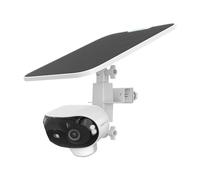 TIUIHU Support de gouttière 2 en 1 pour caméras de sécurité solaires Reolink Argus 4 Pro 4K (blanc)