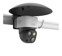 TIUIHU Support de gouttière avec protection contre la pluie pour eufy Security SoloCam S340/E30, TP-Link Tapo C520WS/C500/C510W/C530WS/C310/C320WS/C325WB, Reolink Argus PT, AOSU caméra extérieure