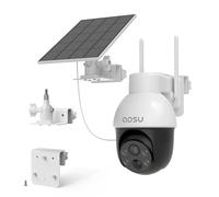 TIUIHU Support de gouttière pour caméra de surveillance solaire AOSU 2K/3MP Batterie extérieure (C9L) et caméra de surveillance solaire AOSU 3K/5MP (C9E2CA11) (C9S2CH11)
